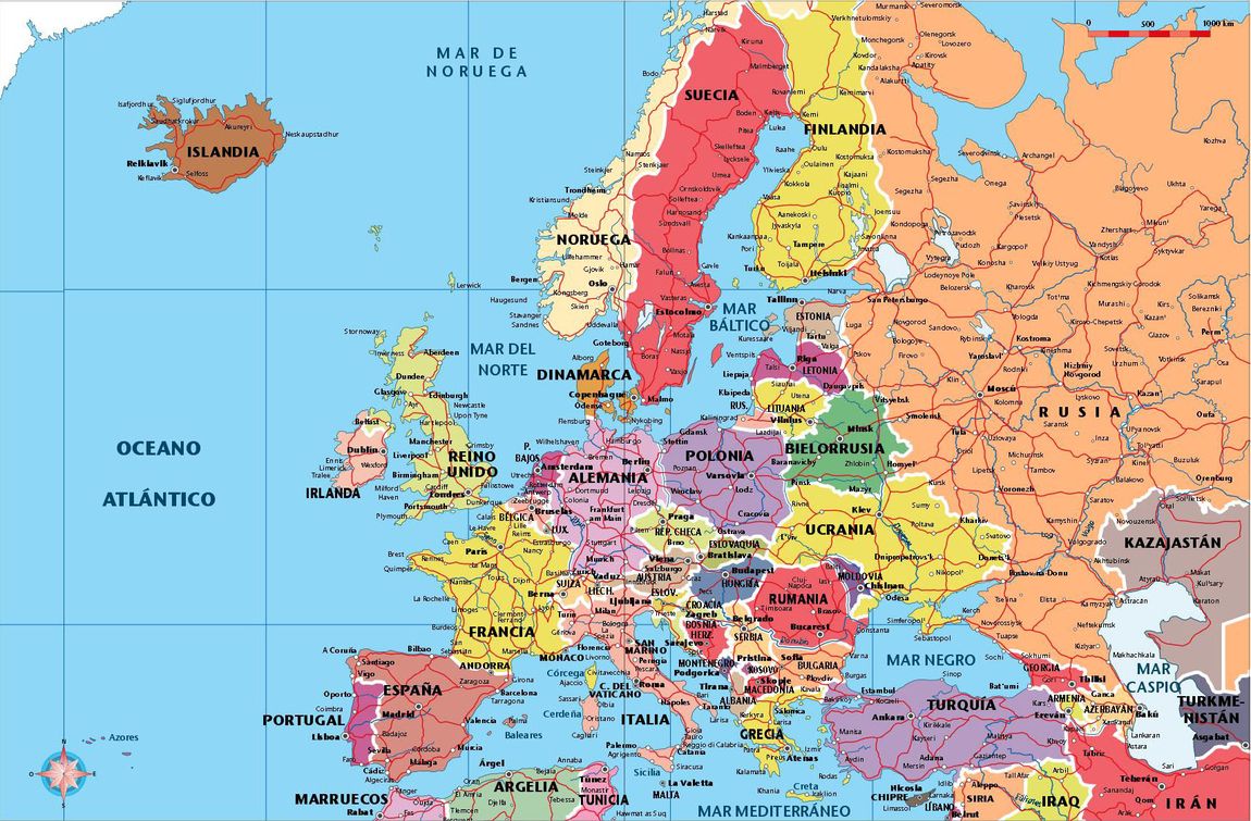 Mapa De Europa Con Divisi n Pol tica Mapa De Europa Mapa De Europa Con Divisi n Pol tica Mapa De Europa