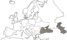 Mapa de Europa sin nombres